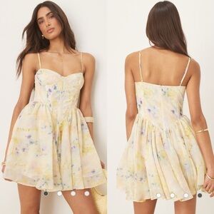 Bardot Ashta Corset mini dress